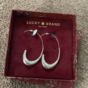 Lucky Brand hoops